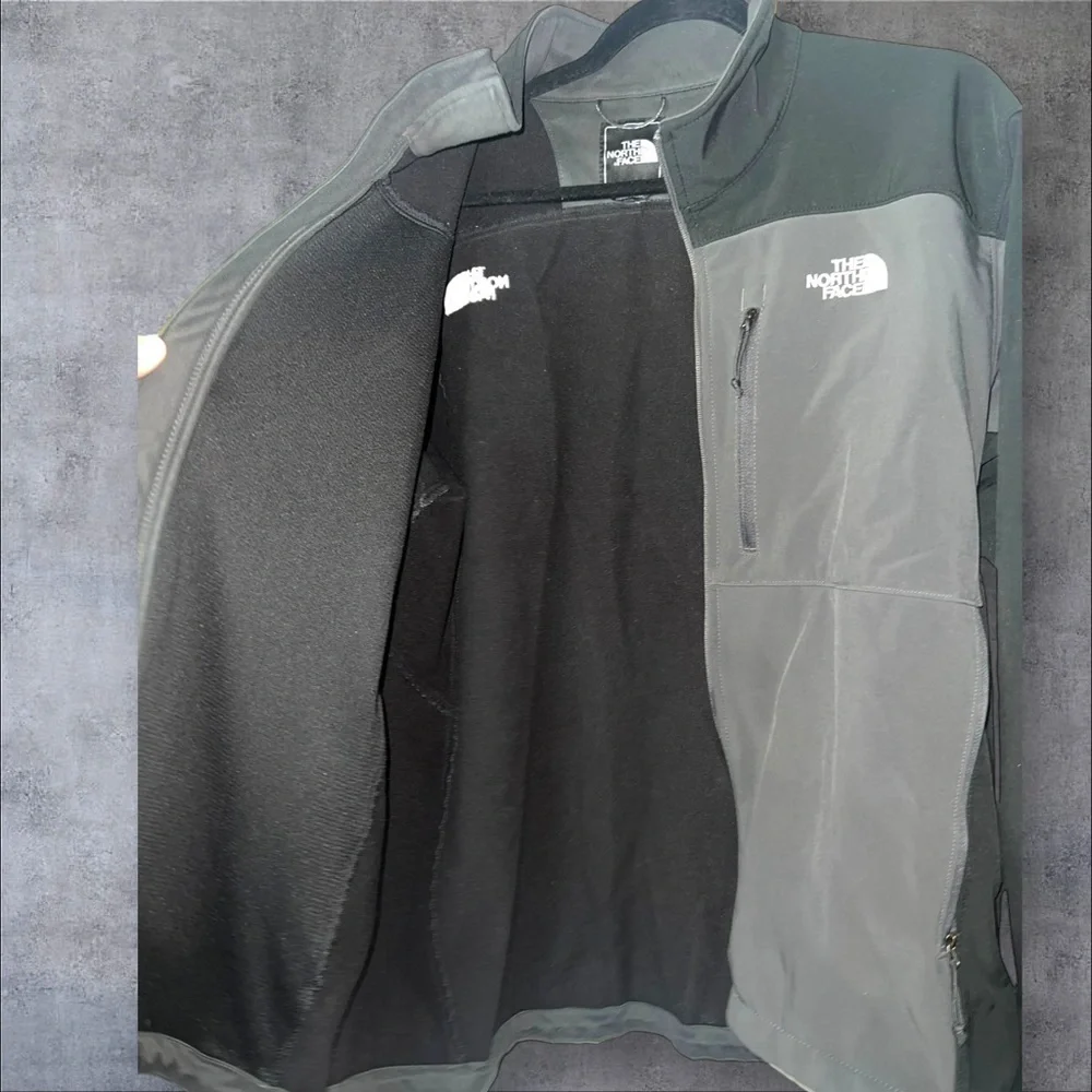The North Face Gray and Black Performance Jacket